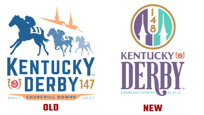 Kentucky Derby Antigo e Novo Logotipo (história)