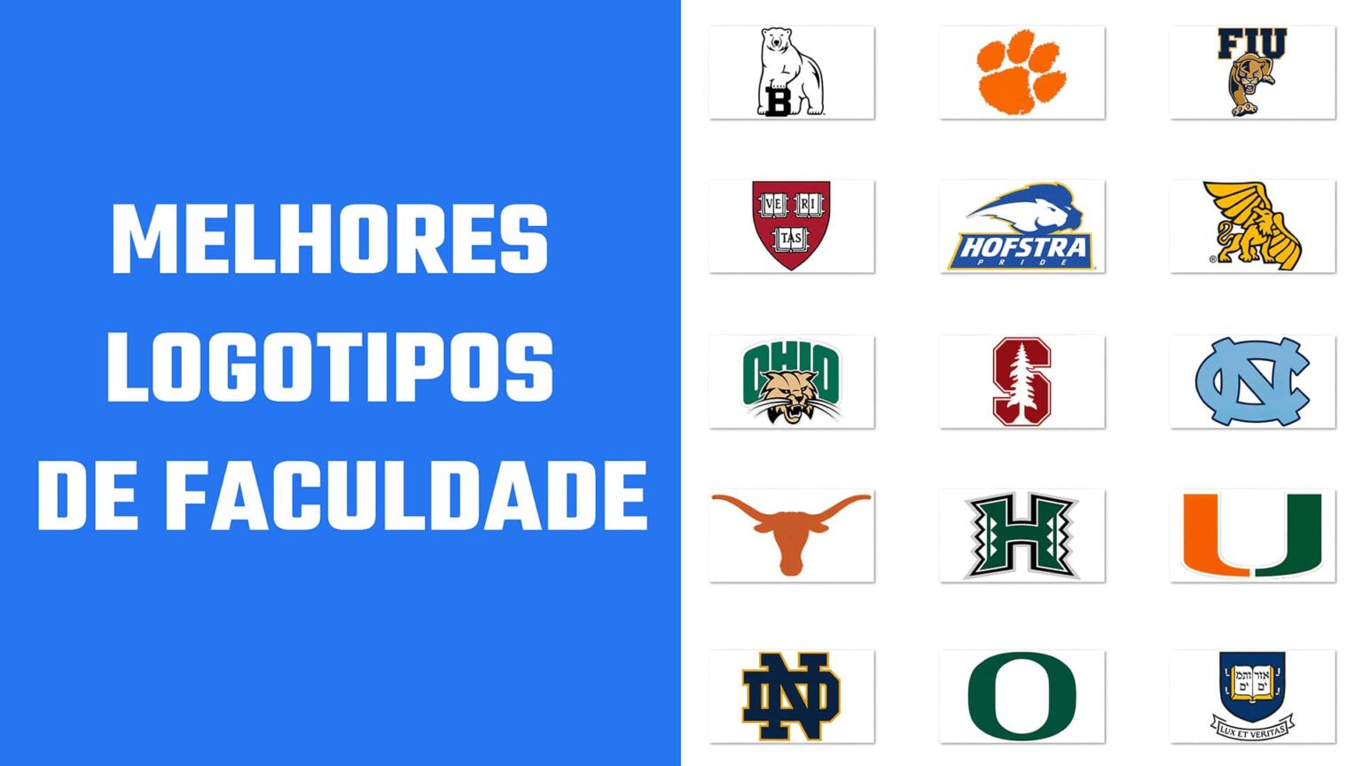 Melhores logotipos de universidades e faculdades | Significado ...