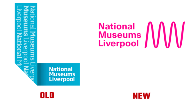 National Museums Liverpool Antigo e Novo Logo (história)