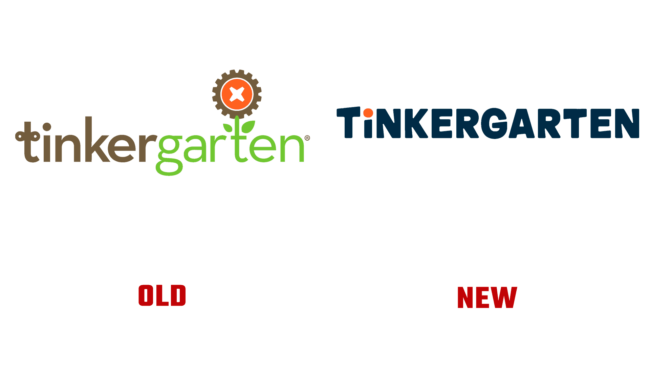 TinkerGarten Antigo e Novo Logo (história)