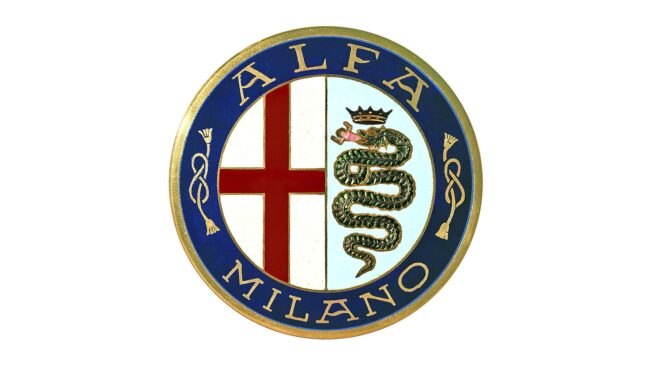 Alfa Milano Logo 1910-1915
