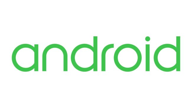 Android wordmark Logo 2014-2019