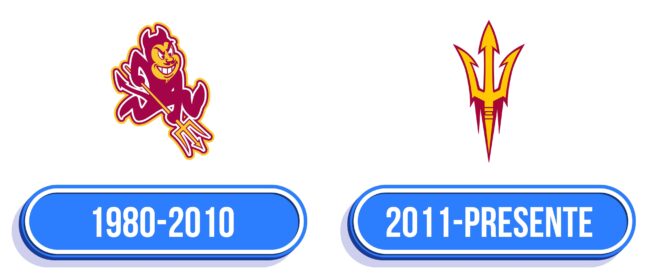 Arizona State Sun Devils Logo Historia