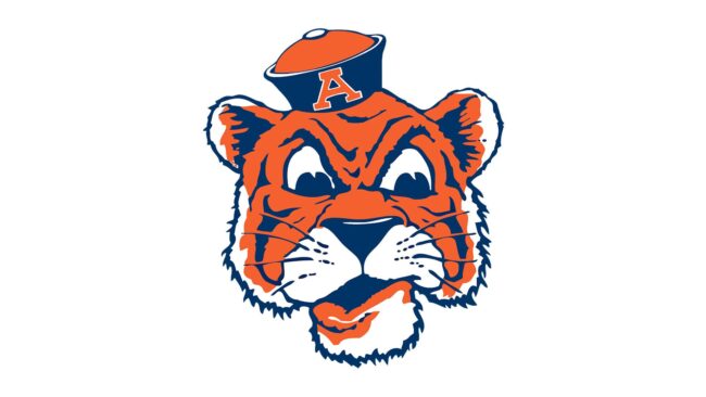 Auburn Tigers Logo 1957-1970