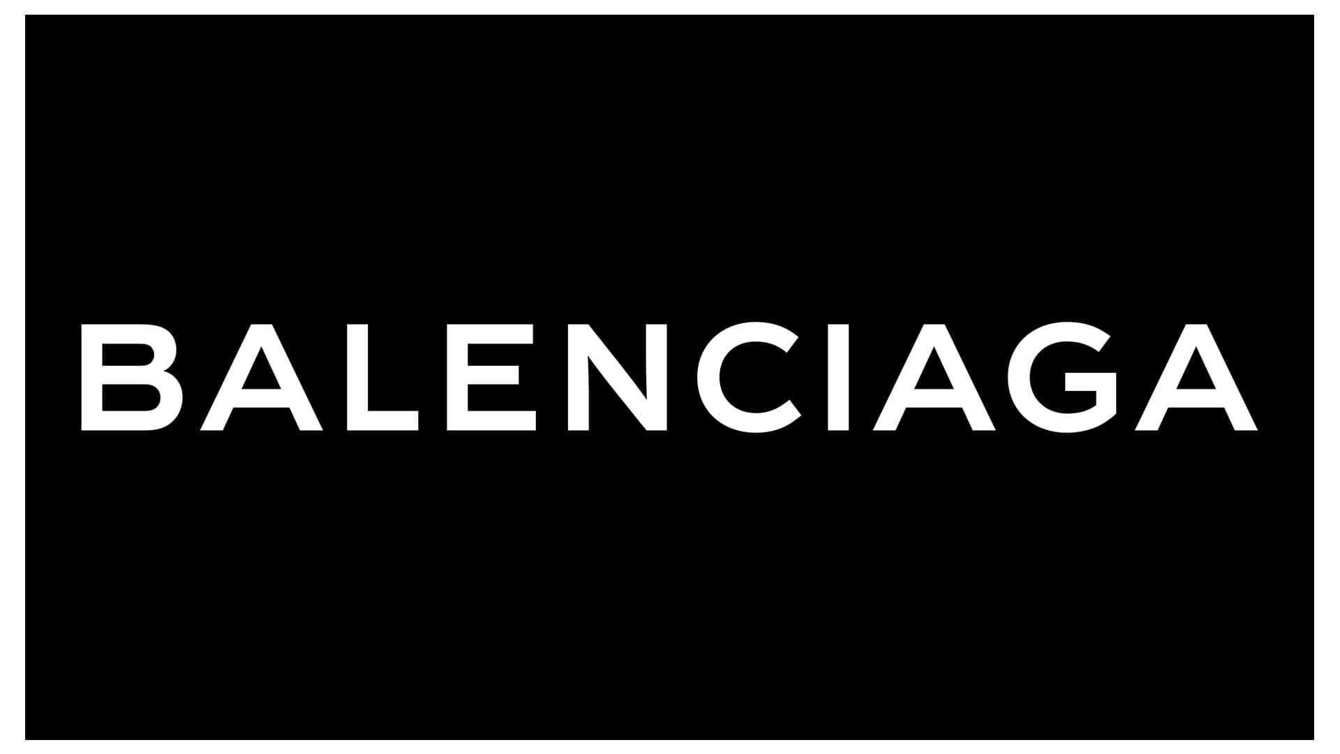 Balenciaga Logo: valor, história, PNG