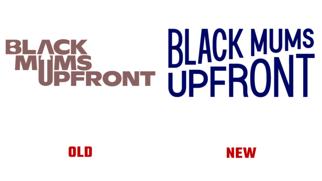 Black Mums Upfront Antes e Depois Logo (história)