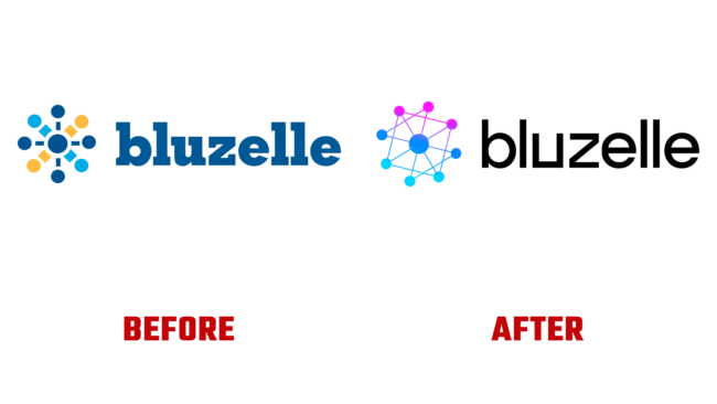 Bluzelle Antes e Depois Logo (historia)