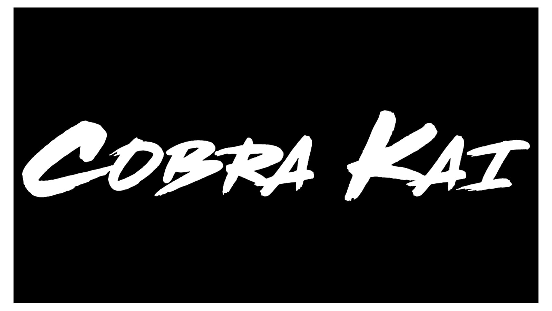 Poster Cobra Kai - Motif Emblème Multicolore - Papier Standard - Décoration Murale Fan De La Série TV