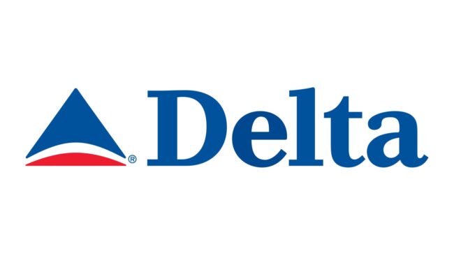 Delta Air Lines (Second era) Logo 2000-2004