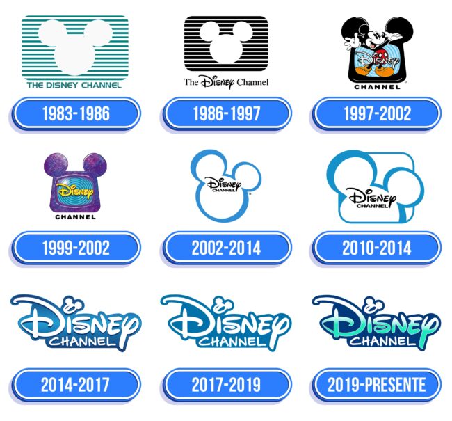 Disney Channel Logo Historia