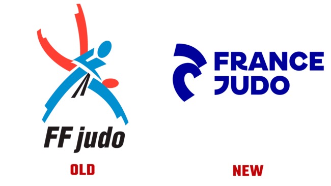 France Judo Antigo e Novo Logotipo (história)