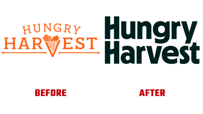 Hungry Harvest Antes e Depois Logo (historia)