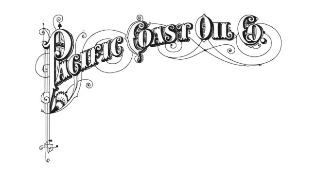 Pacific Coast Oil Company Logo 1879-1906
