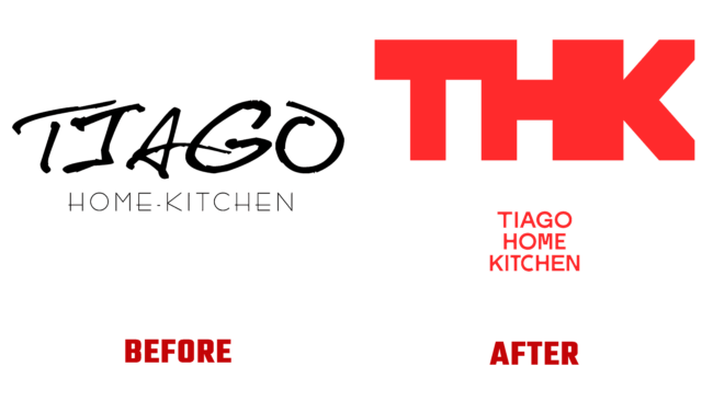 Tiago Home Kitchen Antes e Depois Logo (história)