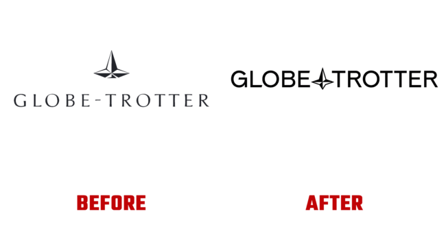 Globe Trotter Antes e Depois Logo (historia)