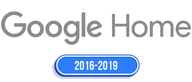 Google Home Logo Historia