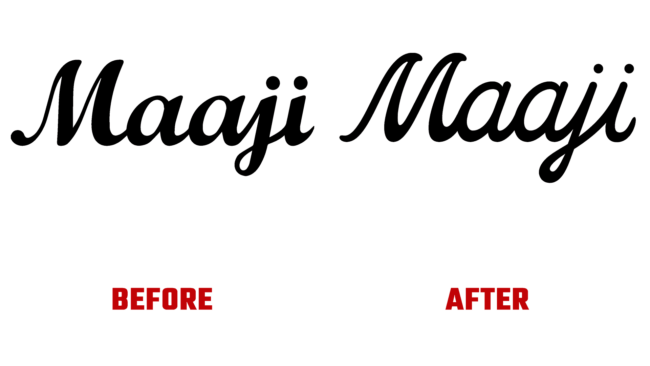Maaji Antes e Depois Logo (história)