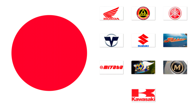 Marcas de motocicletas Japonesas