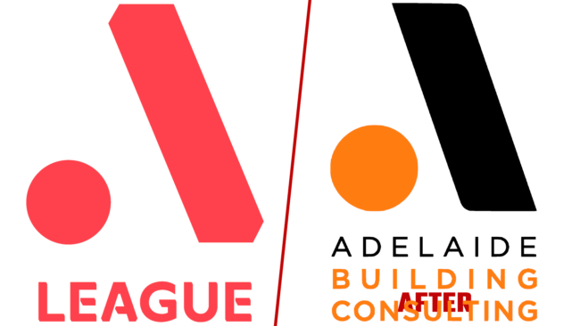 A League e Adelaide Building Consulting Logo