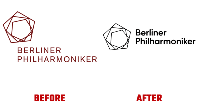 Berlin Philharmonic Antes e Depois Logo (historia)