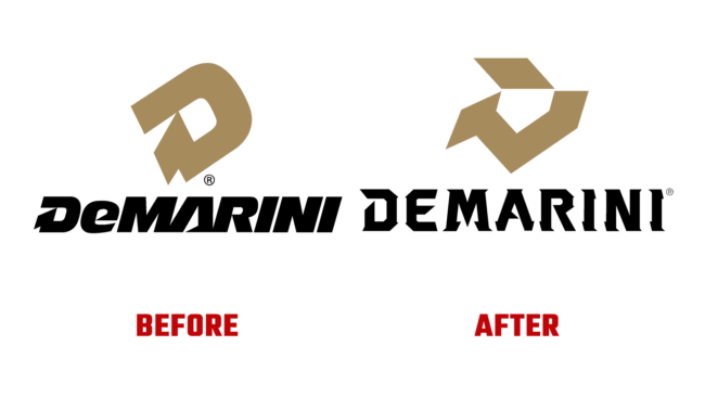 DeMarini Antes e Depois Logo (história)