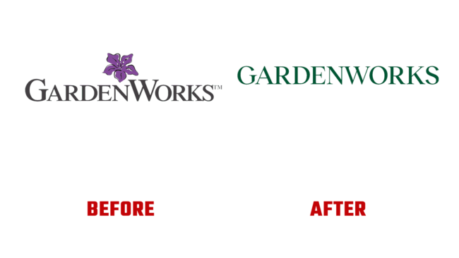 GardenWorks Antes e Depois Logo (historia)