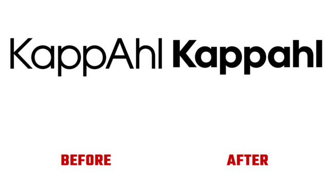 Kappahl Antes e Depois Logo (historia)