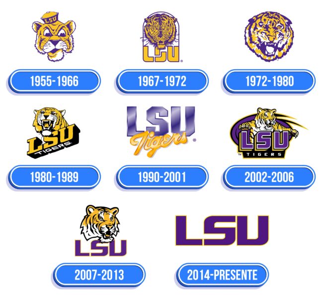 LSU Logo Historia
