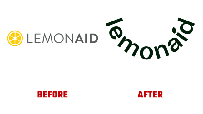 Lemonaid Health Antes e Depois Logo (história)