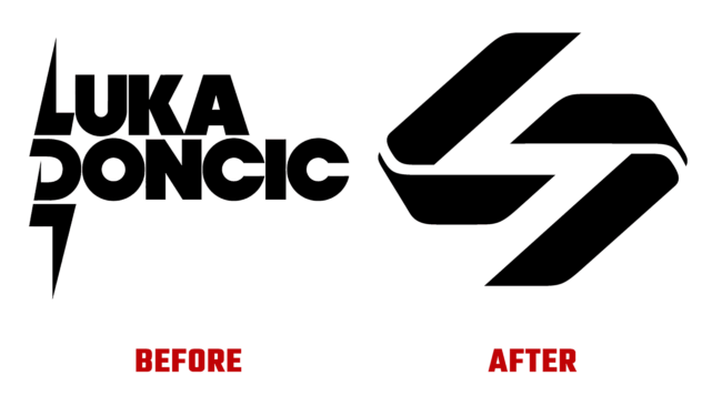 Luka Doncic Antes e Depois Logo (historia)