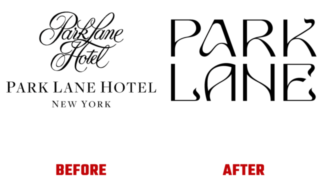 Park Lane Antes e Depois Logo (historia)