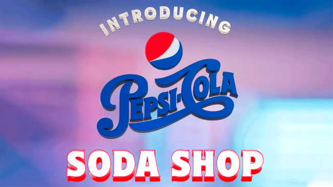 Pepsi Cola Soda Shop Logo