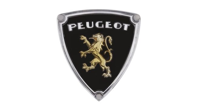 Peugeot Logo 1955-1960