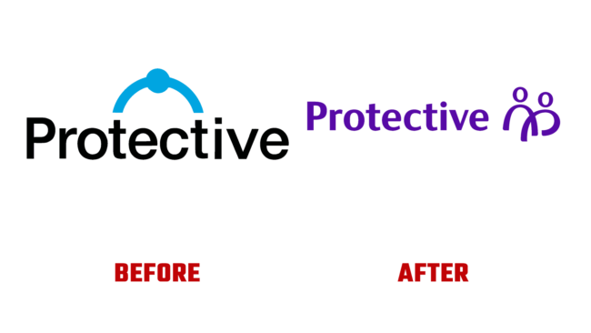 Protective Antes e Depois Logo (história)