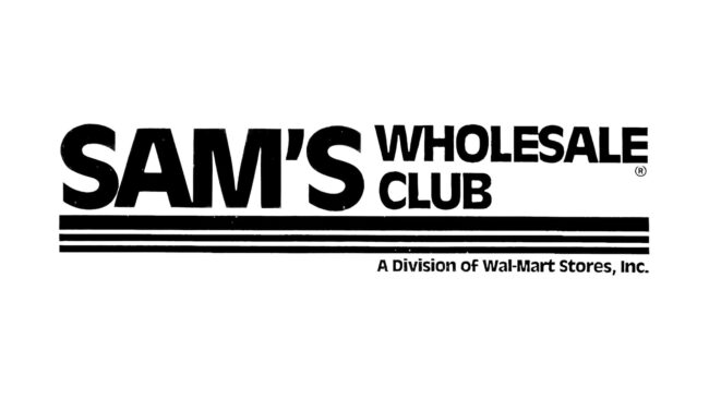 Sam's Wholesale Club Logo 1983-1990