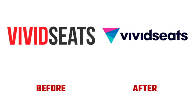 Vivid Seats Antes e Depois Logo (historia)