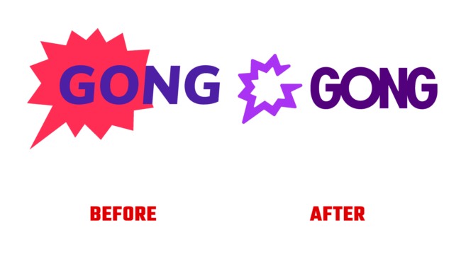 Gong Antes e Depois Logo (historia)