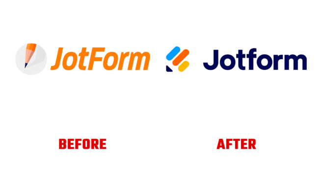 Jotform Antes e Depois Logo (historia)