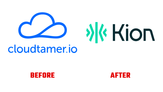 Kion Antes e Depois Logo (historia)