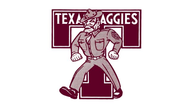Texas A&M Aggies Logo 1972-1980