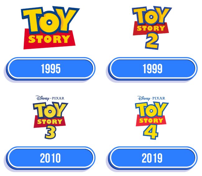 Toy Story Logo Historia