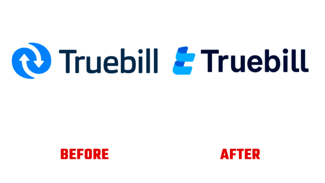 Truebill Antes e Depois Logo (historia)