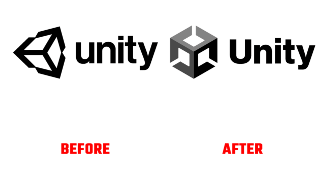 Unity Antes e Depois Logo (historia)