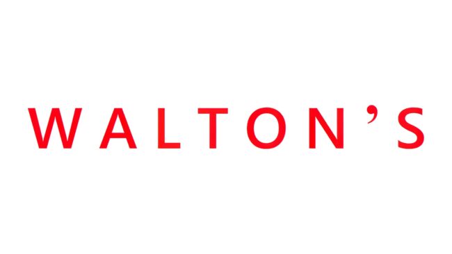 Walton's Five and Dime Logo 1950-1962