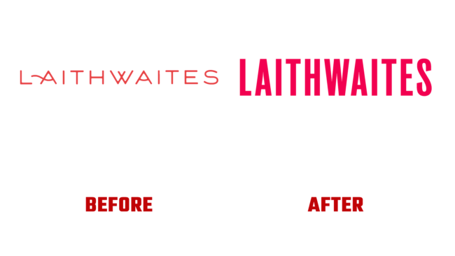 Laithwaites Antes e Depois Logo (historia)