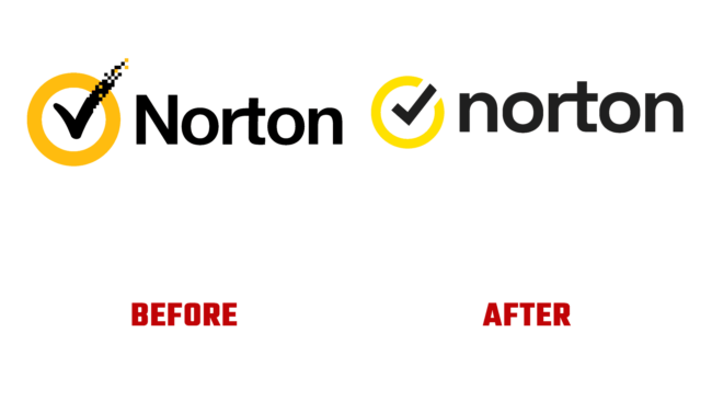Norton Antes e Depois Logo (historia)