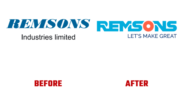 Remsons Antes e Depois Logo (historia)