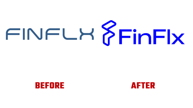 FinFlx Antes e Depois Logo (história)