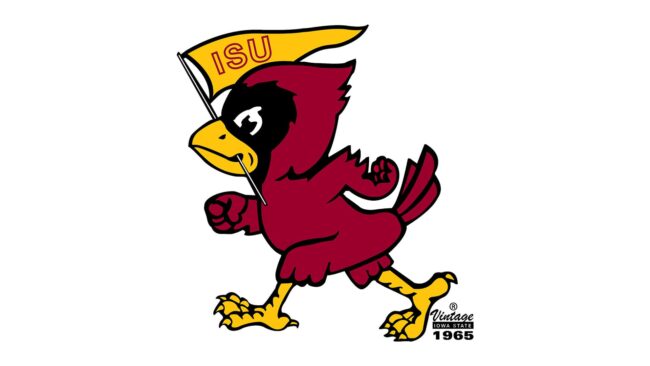 Iowa State Cyclones Logo 1965-1977