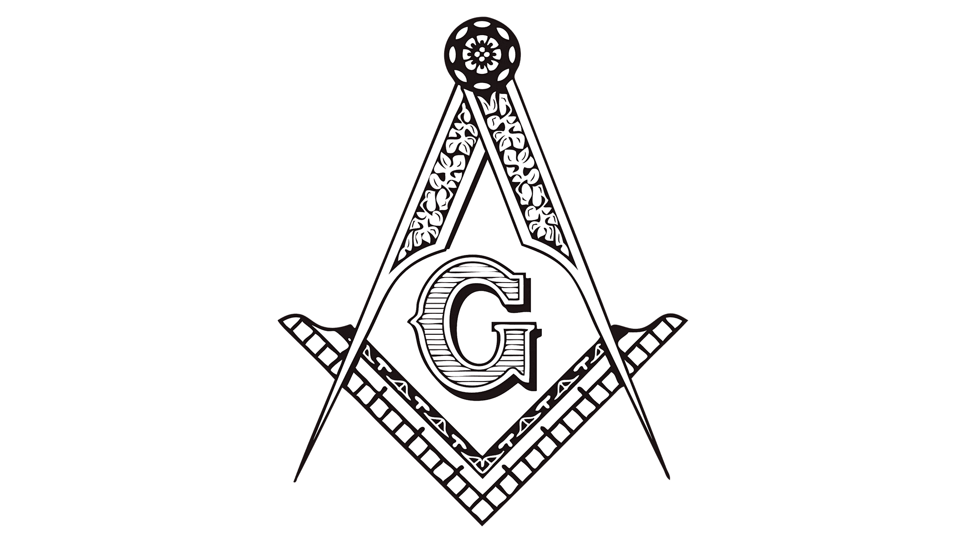 Масонский циркуль и наугольник. Логотип масонов. Масонский знак циркуль и наугольник.